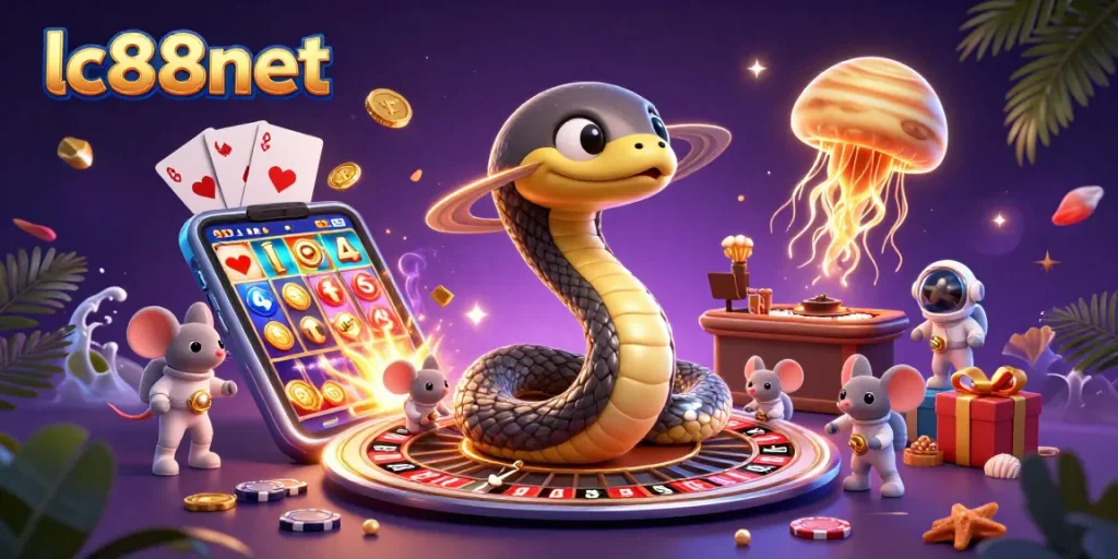 Experience high-stakes gaming with lc88net's vibrant casino atmosphere and slot adventures.