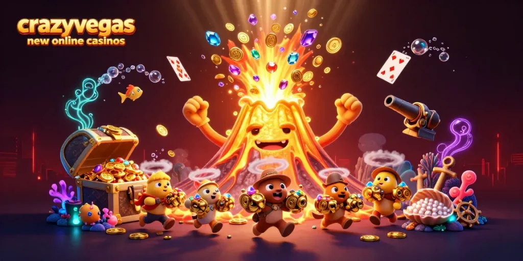 Experience thrilling play at crazyvegas new online casinos featuring vibrant treasures and exciting game elements.