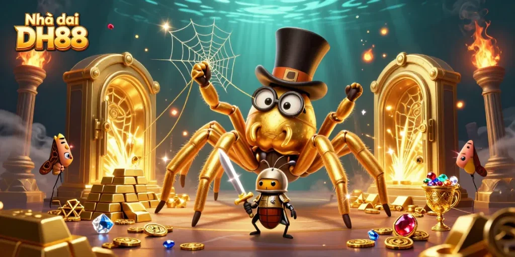 Engage with Nhà cái DH88 for an exciting underwater casino adventure with golden treasures.