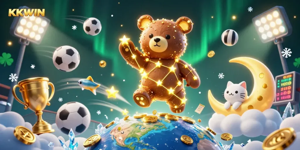 Experience exhilarating wins with KKWIN's lively casino atmosphere filled with dynamic sports elements.